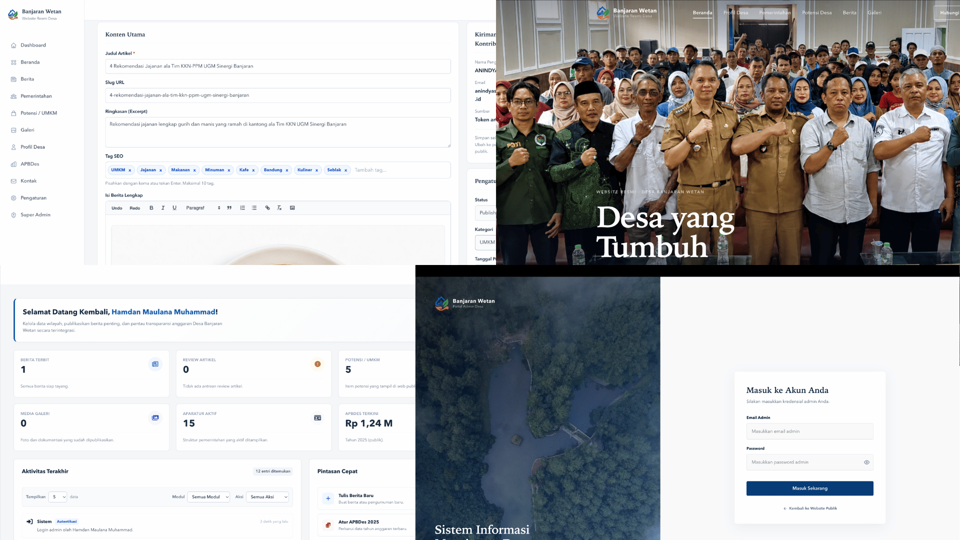 Web Desa Banjaran Wetan